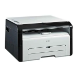 Ricoh SP 200Nw Printer black and white User guide