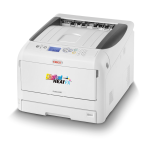 Oki Pro8432WT Digital Transfer Printer Owner manual