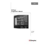 Simplex MINIPLEX 4100ES Series Installation Manual