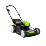 Greenworks 2500402 Manual del Propietario | 80V 21in Podadora