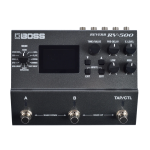 Boss RV-500 Reverb Manual de usuario