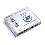 Power Acoustik BASS-12 Signal Processor Owner's Manual