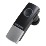 Samsung Bluetooth Headset WEP 410 User manual