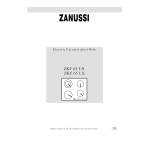 ZANUSSI ZKF650LX Benutzerhandbuch