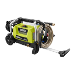 RYOBI RY1418MT 1,800 psi 1.2 GPM Wheeled Electric Pressure Washer Manual