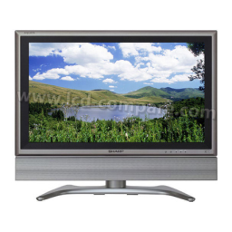 SimplyAll Compatible Télécommande pour Sharp LC-26GA5E