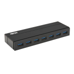 Tripp Lite 7-Port USB 3.0 SuperSpeed Hub with Dedicated 2A USB Charging Port Datasheet
