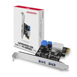 AXAGON PCEU-232VLS PCIe Controller 2+2x SuperSpeed USB Instruction manual