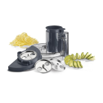 Cuisinart FP-SP Spiralizer Accessory Kit Instruction And Recipe Booklet