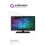 Andersson LED22010FHD PVR User Manual