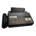 Panasonic Fax Machine KX-F900 User manual