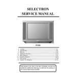 Selectron SL2910PB User`s manual