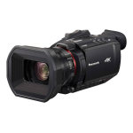Panasonic HCX2000E Operating instructions