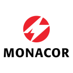 Monacor G-7SET Pair of professional dual-band transceivers Instruction manual
