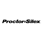 Proctor-Silex E8020NP-SI Owner's Manual
