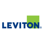 Leviton TSF01-10I 1.5A Quiet Toggle Slide Fan Speed control, 3-speed, 120VAC, 60Hz, Single Pole or 3-Way Manuel utilisateur