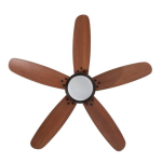 Home Decorators Collection 20025 Breezmore 56 in. Indoor LED Mediterranean Bronze Ceiling Fan Use and care guide