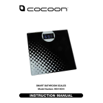 Cocoon HE414044 Smart Scales Manual