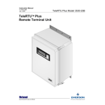 Remote Automation Solutions Bristol TeleRTU PLUS 3530-25B Owner's Manual