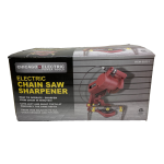 Chicago Electric Item 68221 Electric Chain Saw Sharpener Owner's Manual &amp; Safety Instructions