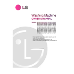 LG WF-T8500PP Owner’s Manual
