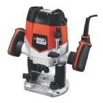 Black &amp; Decker RP250 TYPE 1 Router Owner's Manual