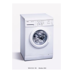 Siemens Automatic washing machine SIWAMAT XL 532 Multiple water protection Instruction manual