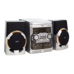 Philips FW-C155/19 Mini Audio System Folha de dados do produto