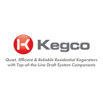 Kegco Full Size Digital Beer Keg Dispenser with Single Tap Instruction manual