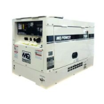 MQ Power DA7000SSA2-SSA2GH 6-56kW Single-Phase Super-Silent Generator Parts Manual