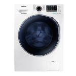 Samsung WD5000 Crystal Blue with Dryer, Eco Bubble - 7.5 Kg User Manual