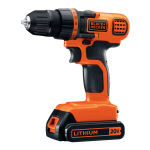 Black &amp; Decker BDN148 Cordless drill Instruction Manual