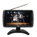 Naxa NT-70A Portable 7” TV & Digital Multimedia Player Manual de usuario