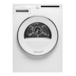 Asko T208VW Qty - 1: 24 Inch Vented Dryer Spec Sheet