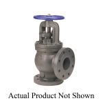 NIBCO NHDT00K F-869-B 6 in. 250 psi Cast Iron Flanged Angle Stop Check Valve Specification
