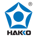 Hakko FT-802 instruction manual