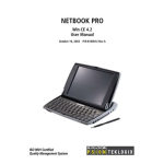 Psion Teklogix Netbook Pro none User manual