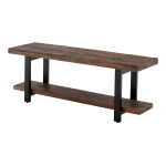 Alaterre Furniture Berkshire Natural Live Edge 48 in. Bench installation Guide