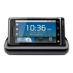 Motorola DROID 2 Global, DROID MULTIMEDIA STATION, DROID X Manual | Manualzz