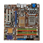 MSI G45M MS-7521 Motherboard User Guide: AI Chat &amp; PDF