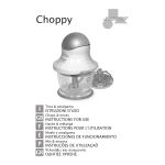 Johnson CHOPPY Instruction Manual