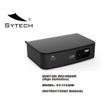 Sytech SY339BLANCO TELEVISOR PORTATIL 9", SINTONIZADOR TDT, MANDO A DISTANCIA, BLANCO Owner Manual