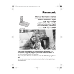 Panasonic KXTG7100SP Instrucciones de operaci&oacute;n