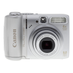 Canon PowerShot A580 Anv&auml;ndarguide