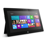 Microsoft Surface RT v1.0 Gu&iacute;a del usuario