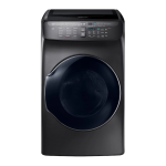 Samsung DVE55M9600V 7.5 Total cu. ft. Electric FlexDry Dryer User manual