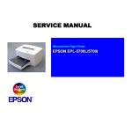 Epson EPL-5700L Service manual
