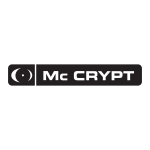 MC Crypt LCB001 Operating Instructions Manual