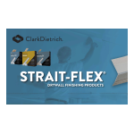 Strait-Flex SM-100 2-1/4 in. x 100 ft. Medium Composite Flexible Corner Bead Manual