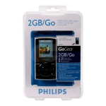 Philips SA5125 Dvd Player User Manual